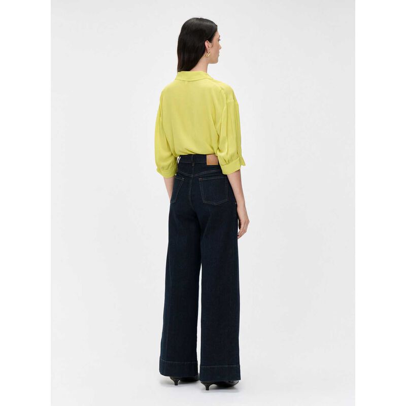 Veronika Maine Georgette Tuck Sleeve Shirt image number 1